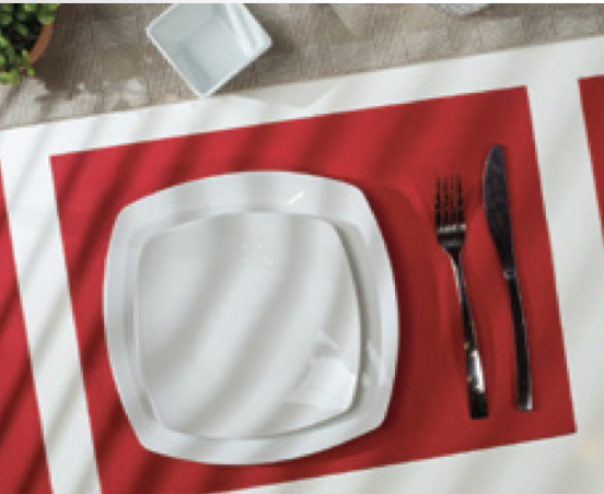 Airlaid-Serviette mit Logodruck für Restaurants – weiches, stoffähnliches Material in Premium-Qualität.