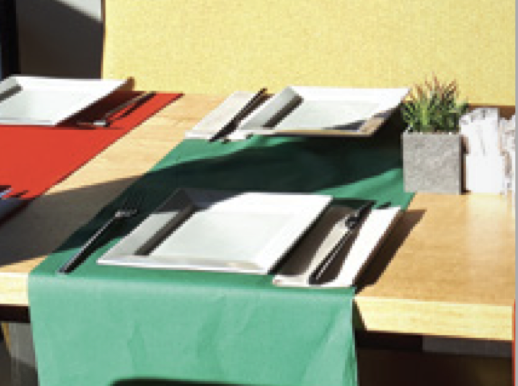 Airlaid-Serviette mit Logodruck für Restaurants – weiches, stoffähnliches Material in Premium-Qualität.